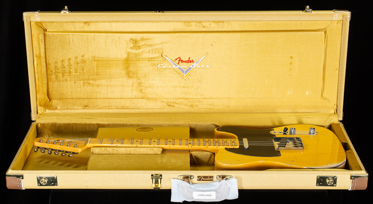 Fender Custom Shop Willcutt Exclusive 4/54 Telecaster Relic Blonde 57 V (389)