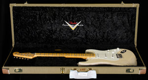 Fender Custom Shop Vintage Custom 1955 Hardtail Strat Aged White Blonde (472)