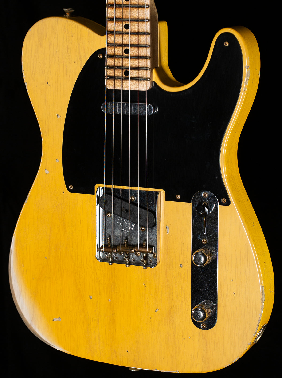 Fender Custom Shop Willcutt Exclusive 4/54 Telecaster Relic Blonde 57 V (671)