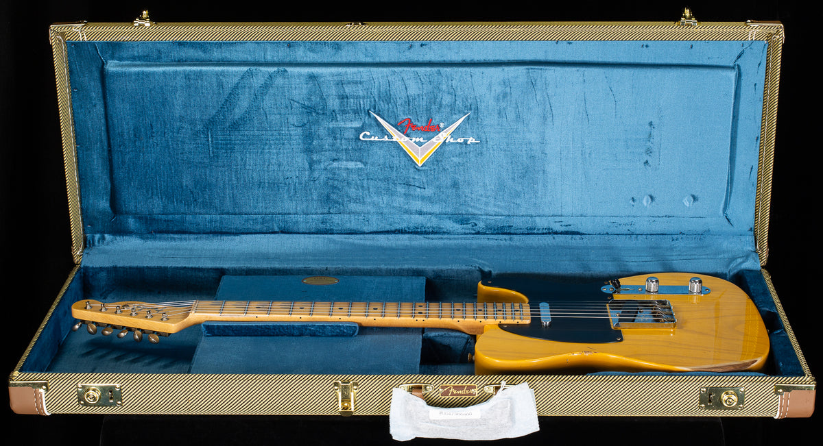Fender Custom Shop Willcutt Exclusive 4/54 Telecaster Relic Blonde (816)