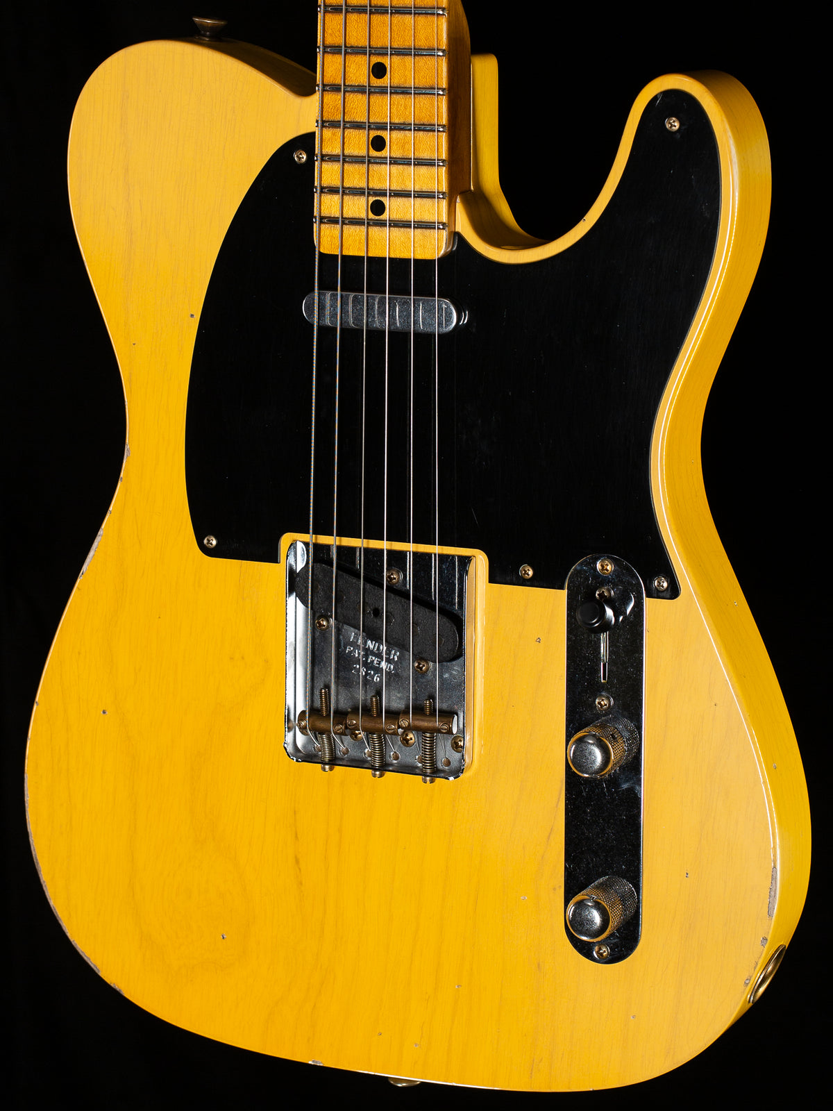 Fender Custom Shop Willcutt Exclusive 4/54 Telecaster Relic Blonde (834)