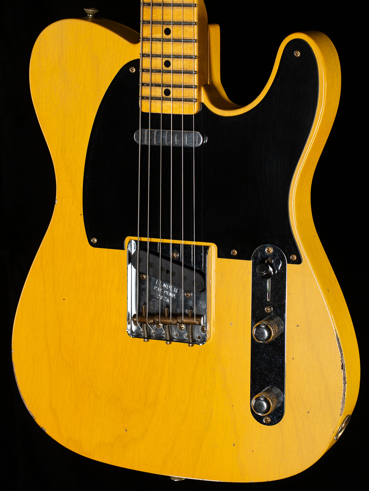 Fender Custom Shop Willcutt Exclusive 4/54 Telecaster Relic Blonde (862)