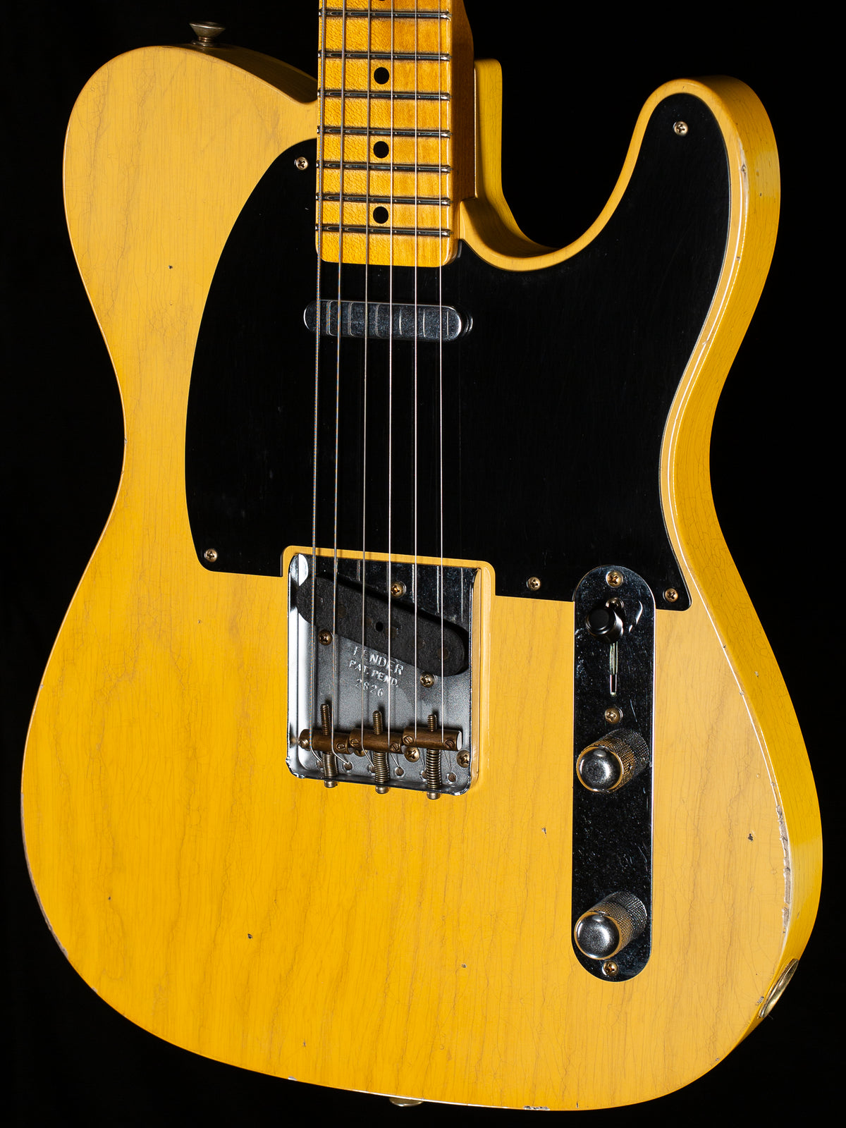 Fender Custom Shop Willcutt Exclusive 4/54 Telecaster Relic Blonde (006)