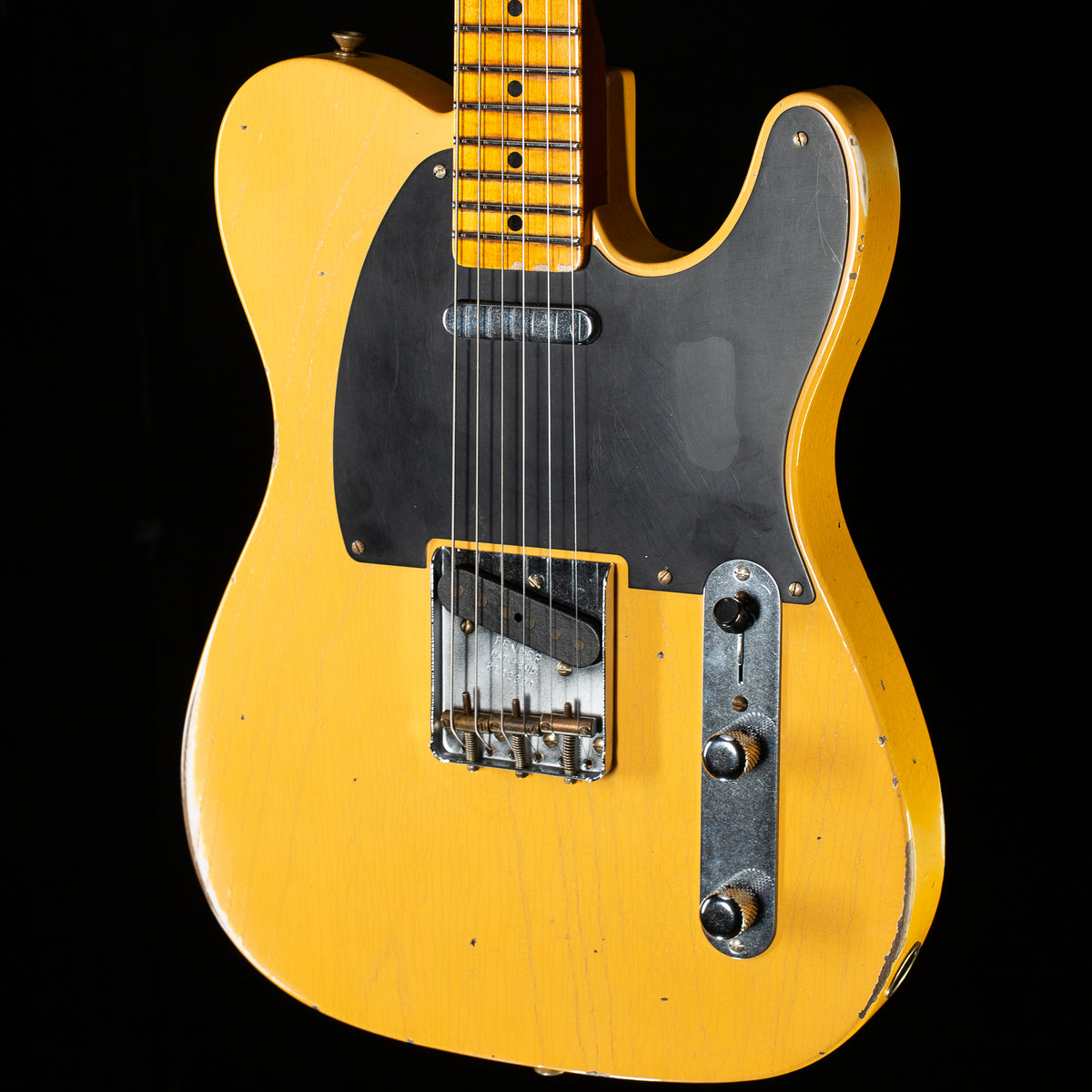 Fender Custom Shop 1951 Telecaster Relic Super Aged Nocaster Blonde (890)