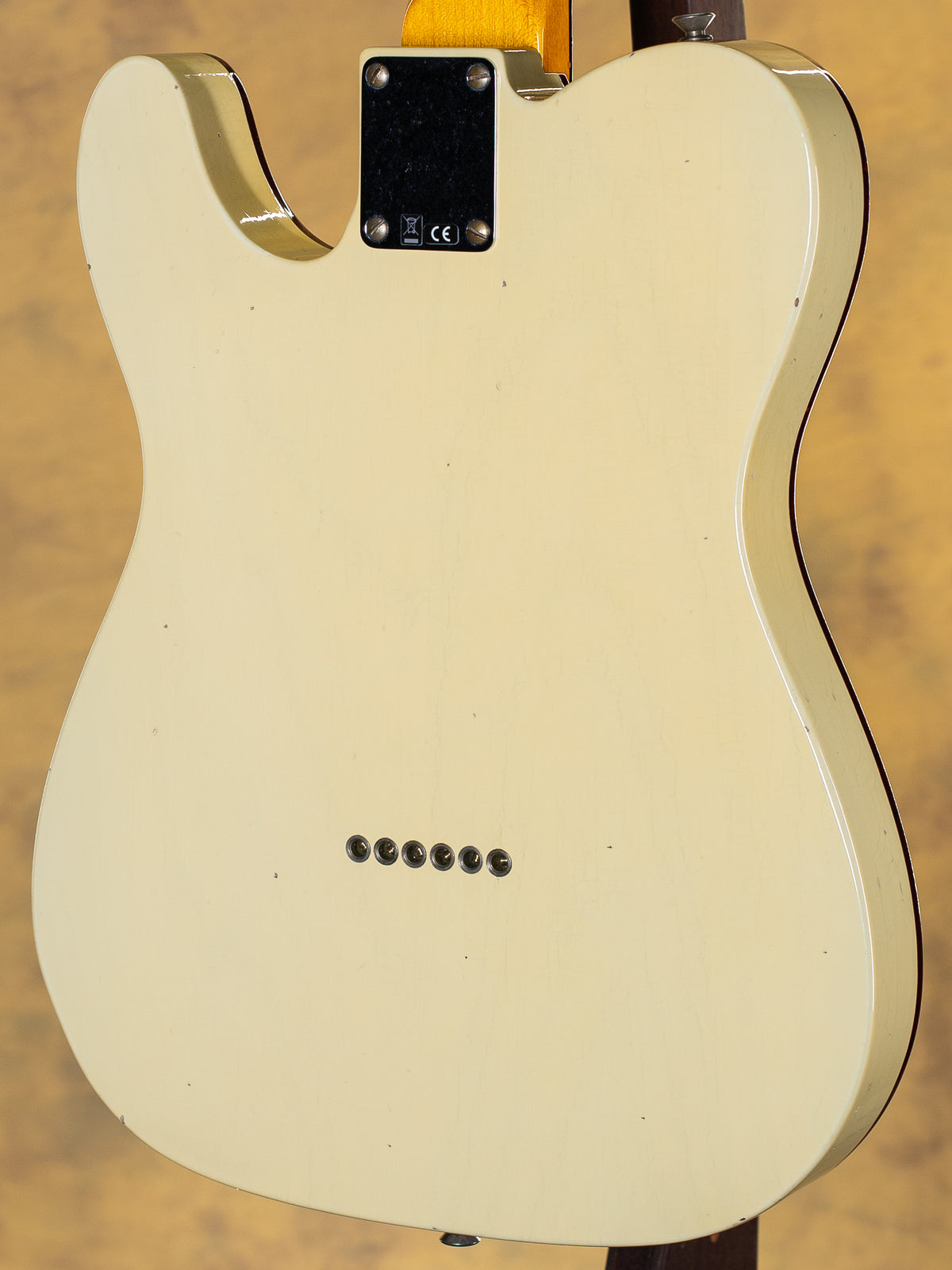 2025 Fender Custom Shop 50&#39;s Tele Thinline Vintage White