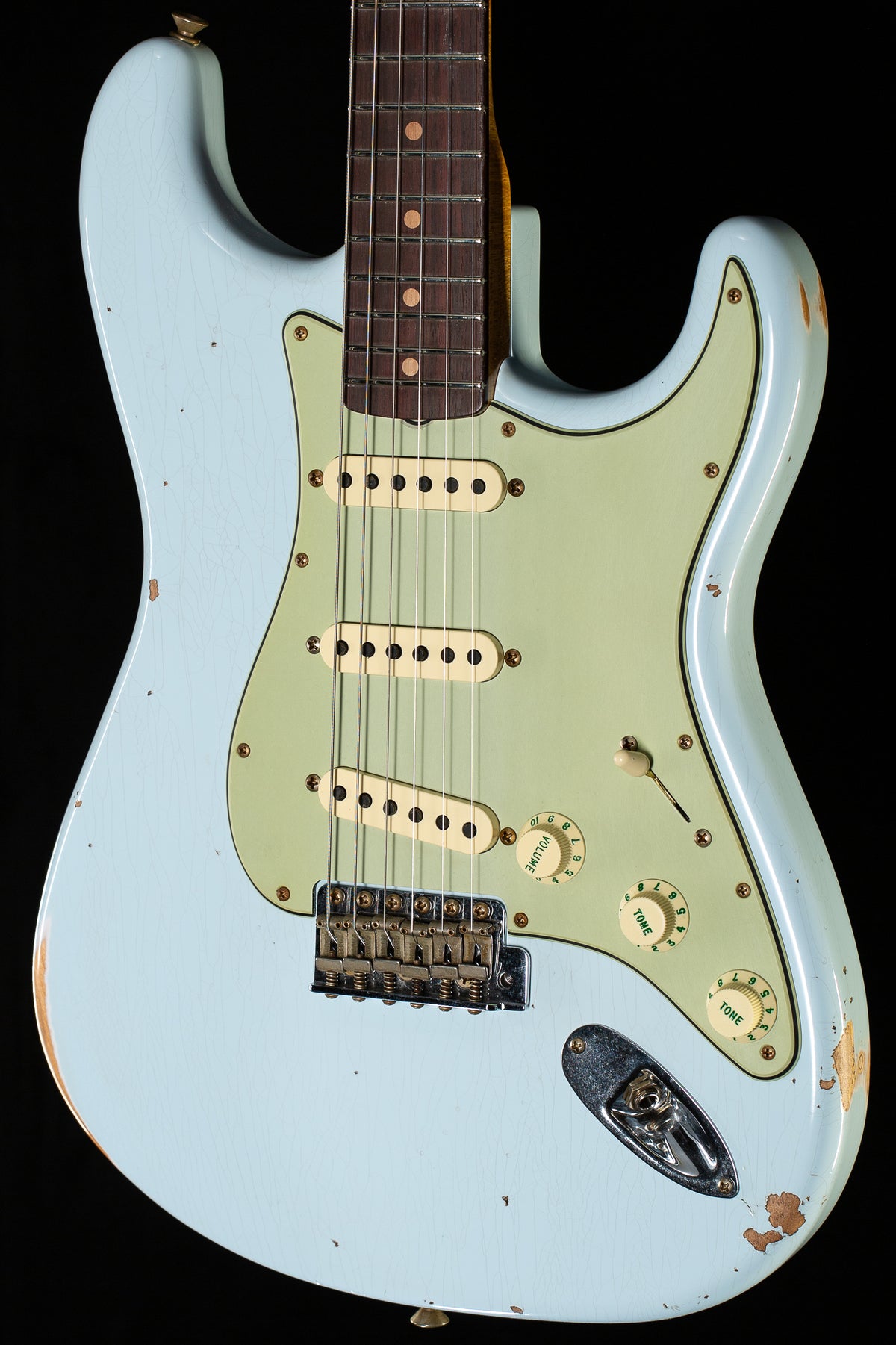 Fender Custom Shop Willcutt True &#39;62 Stratocaster Relic Faded Sonic Blue &#39;59 C (491)