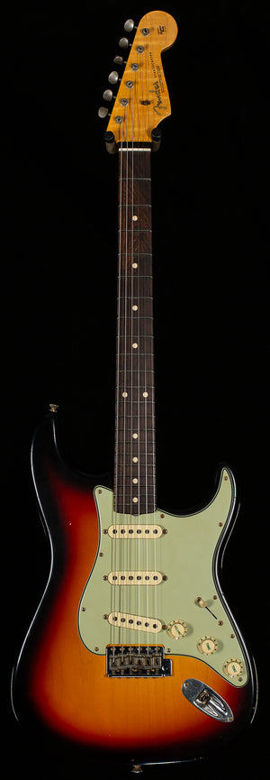 Fender Custom Shop Masterbuilt Yuriy Shishkov Willcutt True '62 Strat Journeyman Relic 3-Tone Sunburst (681)