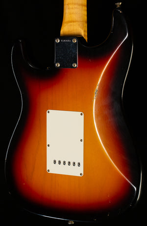 Fender Custom Shop Masterbuilt Yuriy Shishkov Willcutt True '62 Strat Journeyman Relic 3-Tone Sunburst (681)