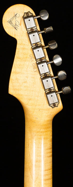 Fender Custom Shop True '62 Strat Journeyman Relic Masterbuilt Dennis Galuszka Olympic White Brazilian '59 C (727)