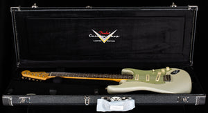 Fender Custom Shop True '62 Strat Journeyman Relic Masterbuilt Dennis Galuszka Olympic White Brazilian '59 C (727)