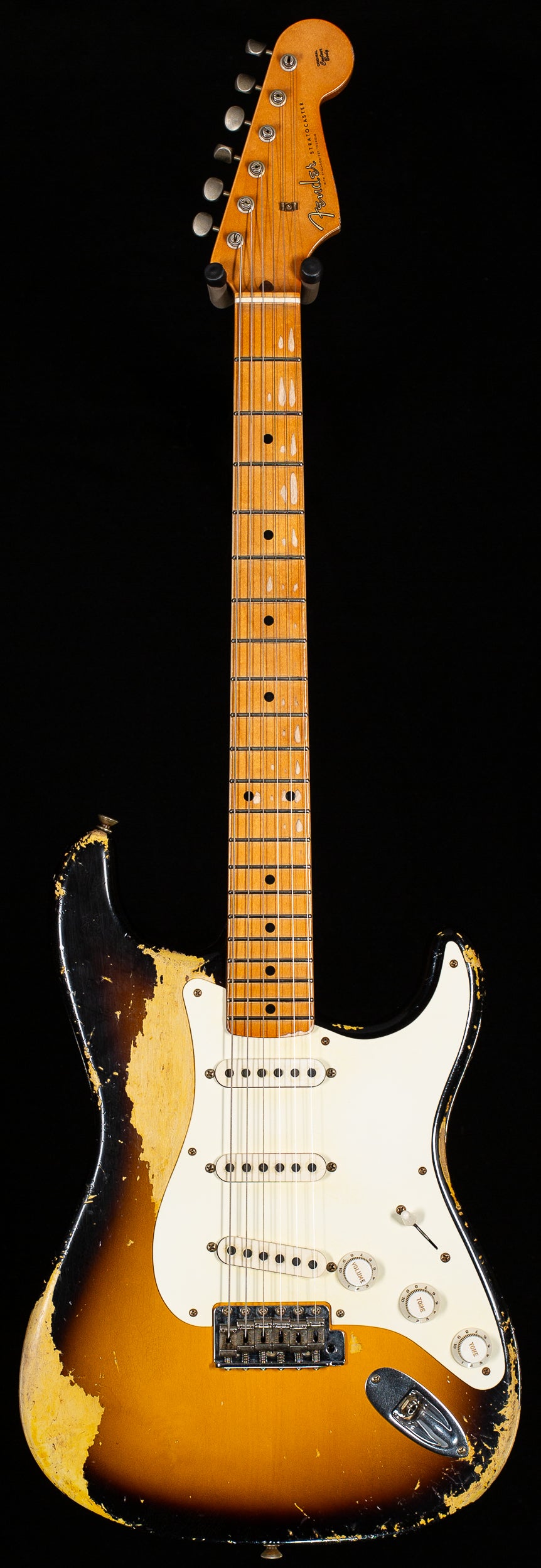 Fender Custom Shop Masterbuilt Levi Perry 1957 Stratocaster Heavy Relic 2-Tone Sunburst (762)