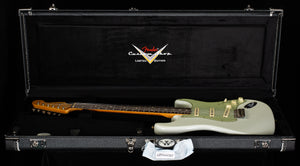 Fender Custom Shop Willcutt True '62 Stratocaster Journeyman Relic Olympic White '57 V (850)