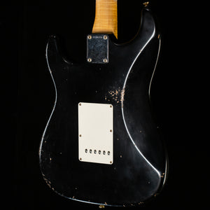 Fender Custom Shop Masterbuilt Andy Hicks True '62 Strat Journeyman Relic Black Brazilian '59 C (193)