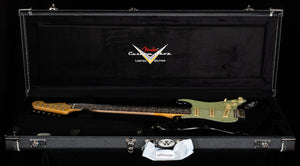 Fender Custom Shop Masterbuilt Andy Hicks True '62 Strat Journeyman Relic Black Brazilian '59 C (193)