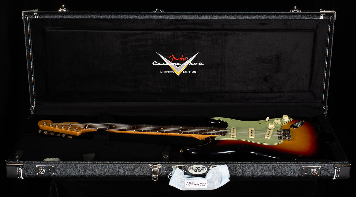 Fender Custom Shop Willcutt True '62 Stratocaster Journeyman Relic 3-Tone Sunburst 60s C (368)