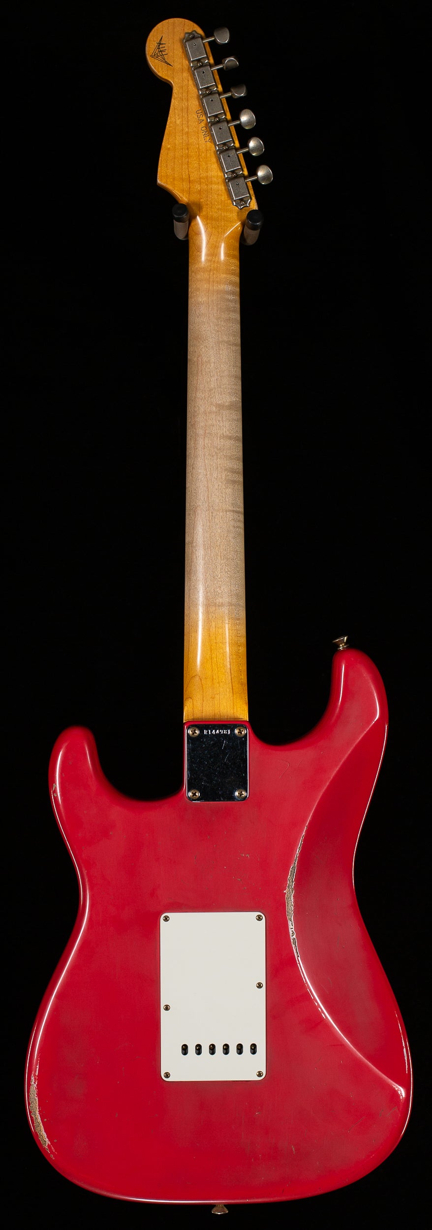 Fender Custom Shop Masterbuilt Andy Hicks True &#39;62 Strat Journeyman Fiesta Red Brazilian 59 C (981)