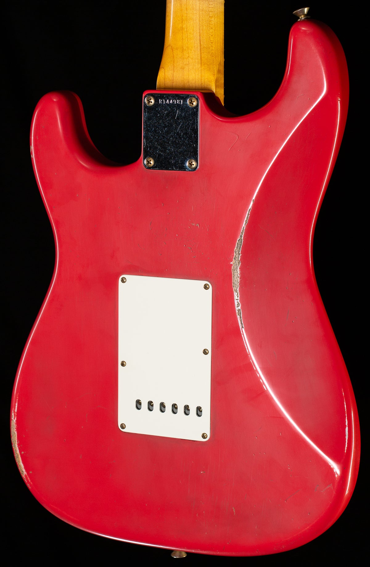Fender Custom Shop Masterbuilt Andy Hicks True &#39;62 Strat Journeyman Fiesta Red Brazilian 59 C (981)