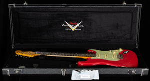 Fender Custom Shop Masterbuilt Andy Hicks True '62 Strat Journeyman Fiesta Red Brazilian 59 C (981)
