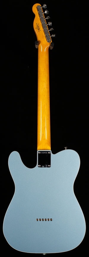 Fender Custom Shop 1960 Telecaster Custom Painted Head Cap Ice Blue Metallic (985)