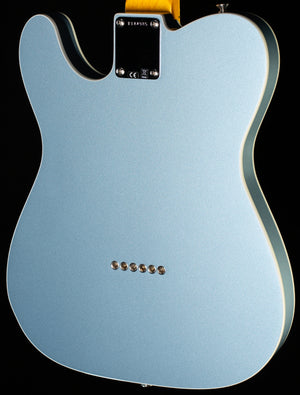 Fender Custom Shop 1960 Telecaster Custom Painted Head Cap Ice Blue Metallic (985)