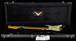 Fender Custom Shop Masterbuilt Dennis Galuzska True '62 Strat Journeyman Relic Black Brazilian 59 C (004)