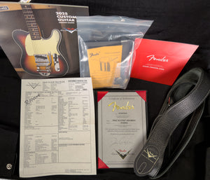 Fender Custom Shop Masterbuilt Dennis Galuzska True '62 Strat Journeyman Relic Black Brazilian 59 C (004)