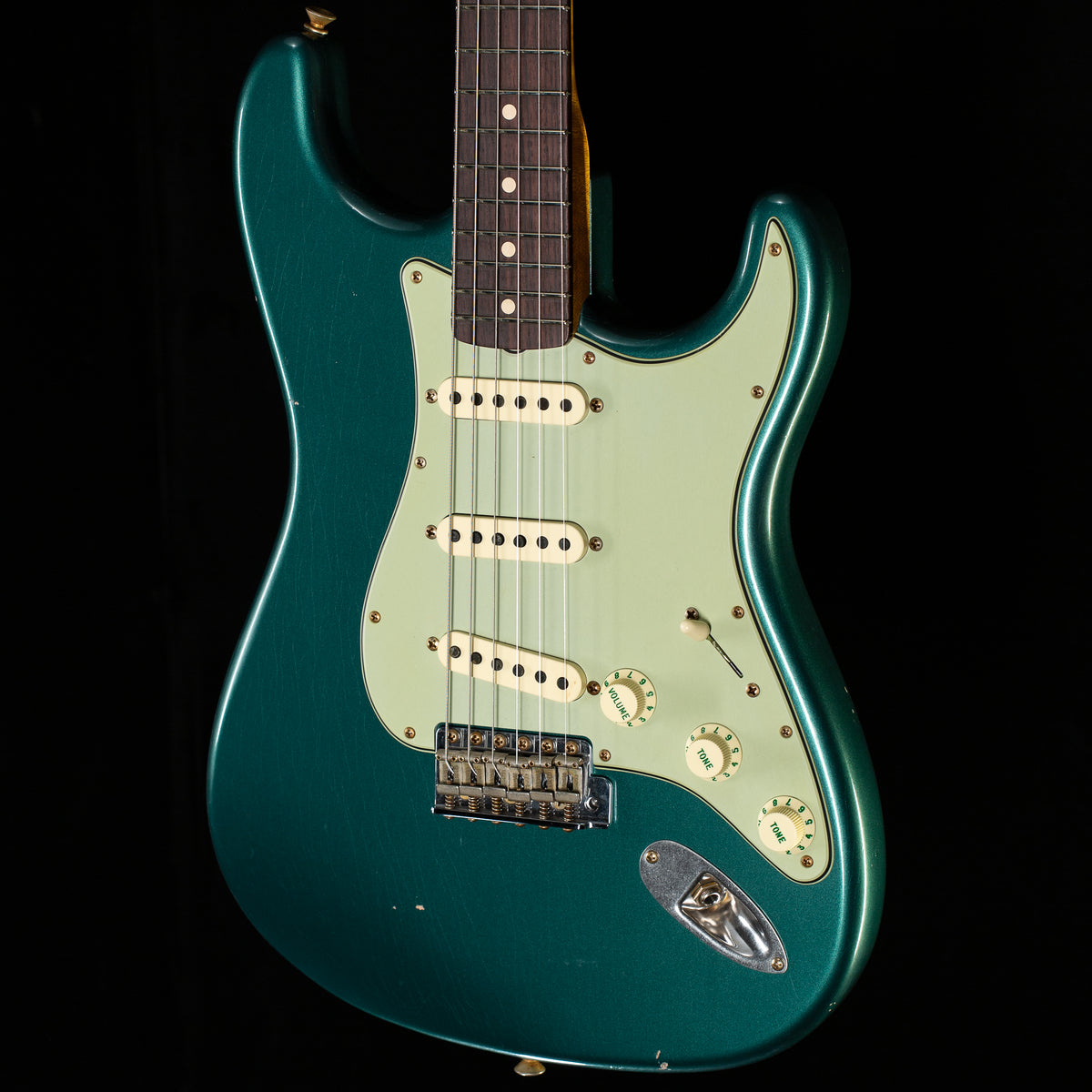 Fender Custom Shop Willcutt True '62 Stratocaster Journeyman Relic Sherwood Green Metallic 60s C  (228)