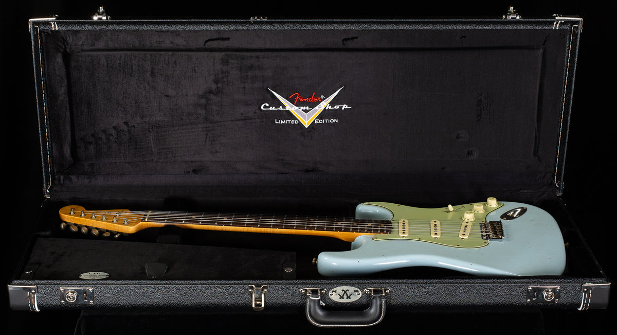 Fender Custom Shop Willcutt True '62 Journeyman Relic Faded Sonic Blue Large C (802)