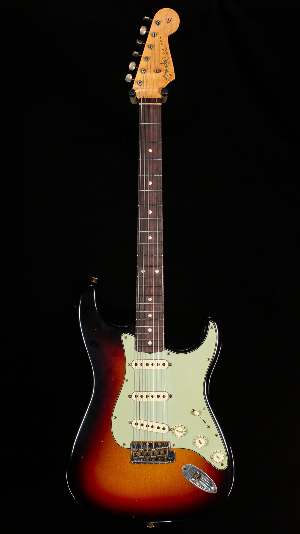 Fender Custom Shop Willcutt True '62 Stratocaster Journeyman Relic 3-Tone Sunburst 60s C (902)