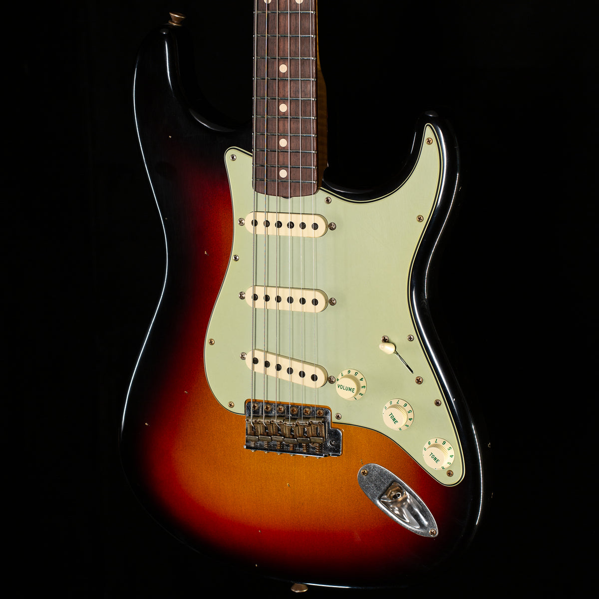 Fender Custom Shop Willcutt True '62 Stratocaster Journeyman Relic 3-Tone Sunburst 60s C (902)