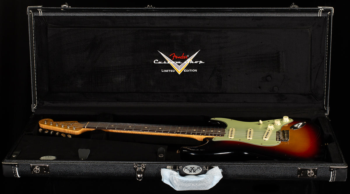 Fender Custom Shop Willcutt True '62 Stratocaster Journeyman Relic 3-Tone Sunburst 60s C (902)