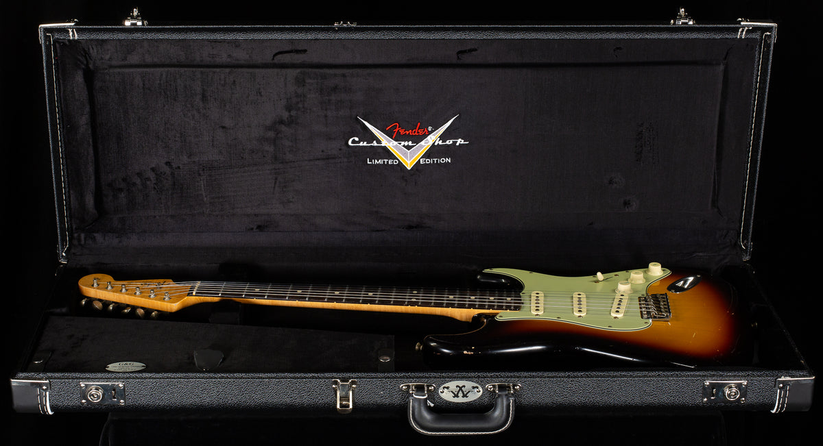 Fender Custom Shop Masterbuilt Dennis Galuzska True '62 Strat Journeyman 3-Tone Sunburst Brazilian 59 C (142)