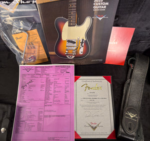 Fender Custom Shop Masterbuilt Dennis Galuzska True '62 Strat Journeyman 3-Tone Sunburst Brazilian 59 C (142)