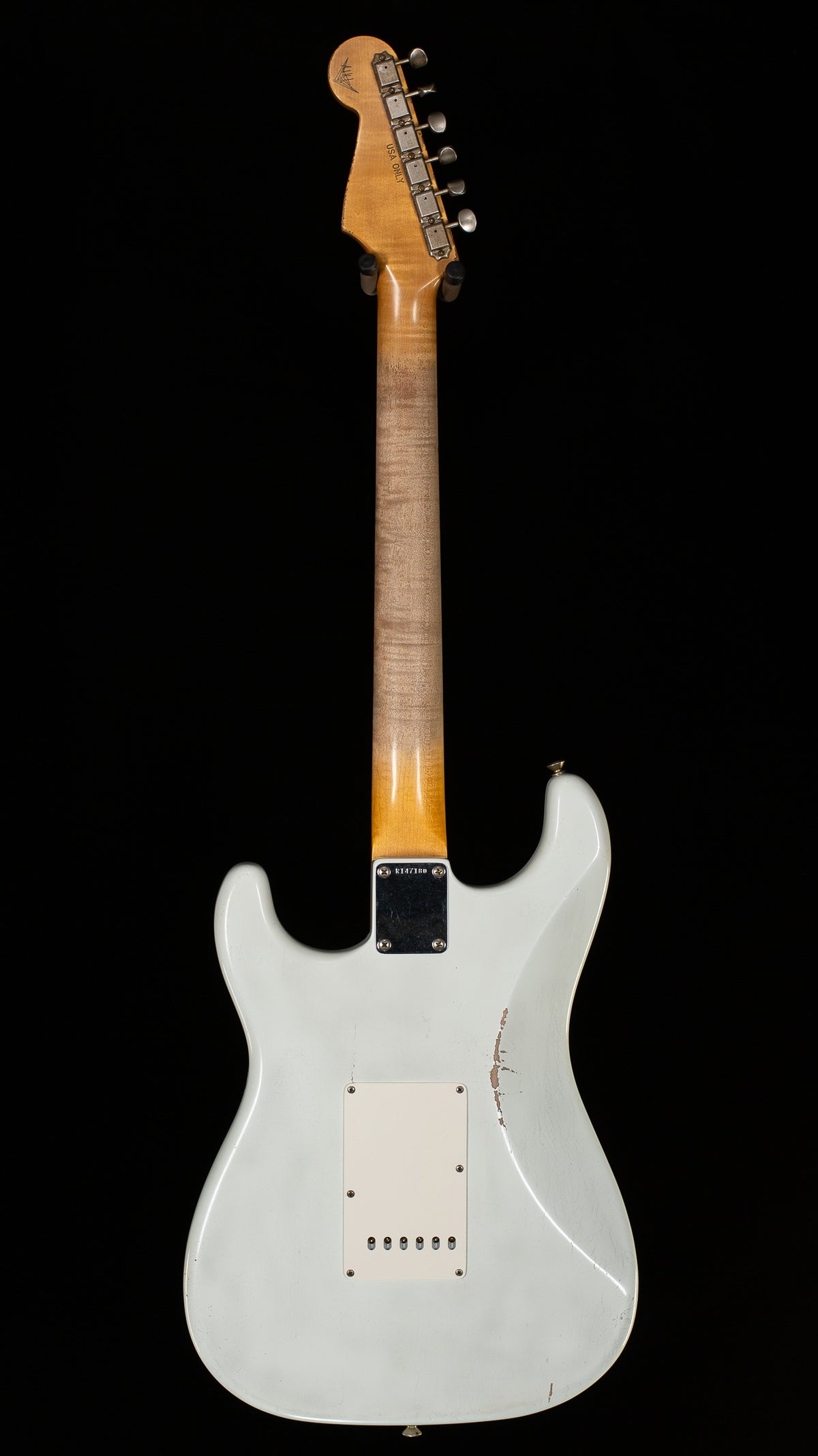 Fender Custom Shop Masterbuilt Andy Hicks True '62 Strat Journeyman Relic Olympic White Brazilian '59 C (180)
