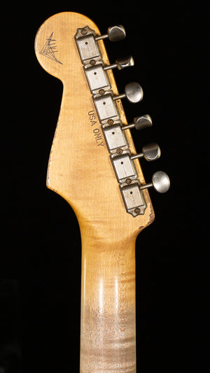 Fender Custom Shop Masterbuilt Andy Hicks True '62 Strat Journeyman Relic Olympic White Brazilian '59 C (180)