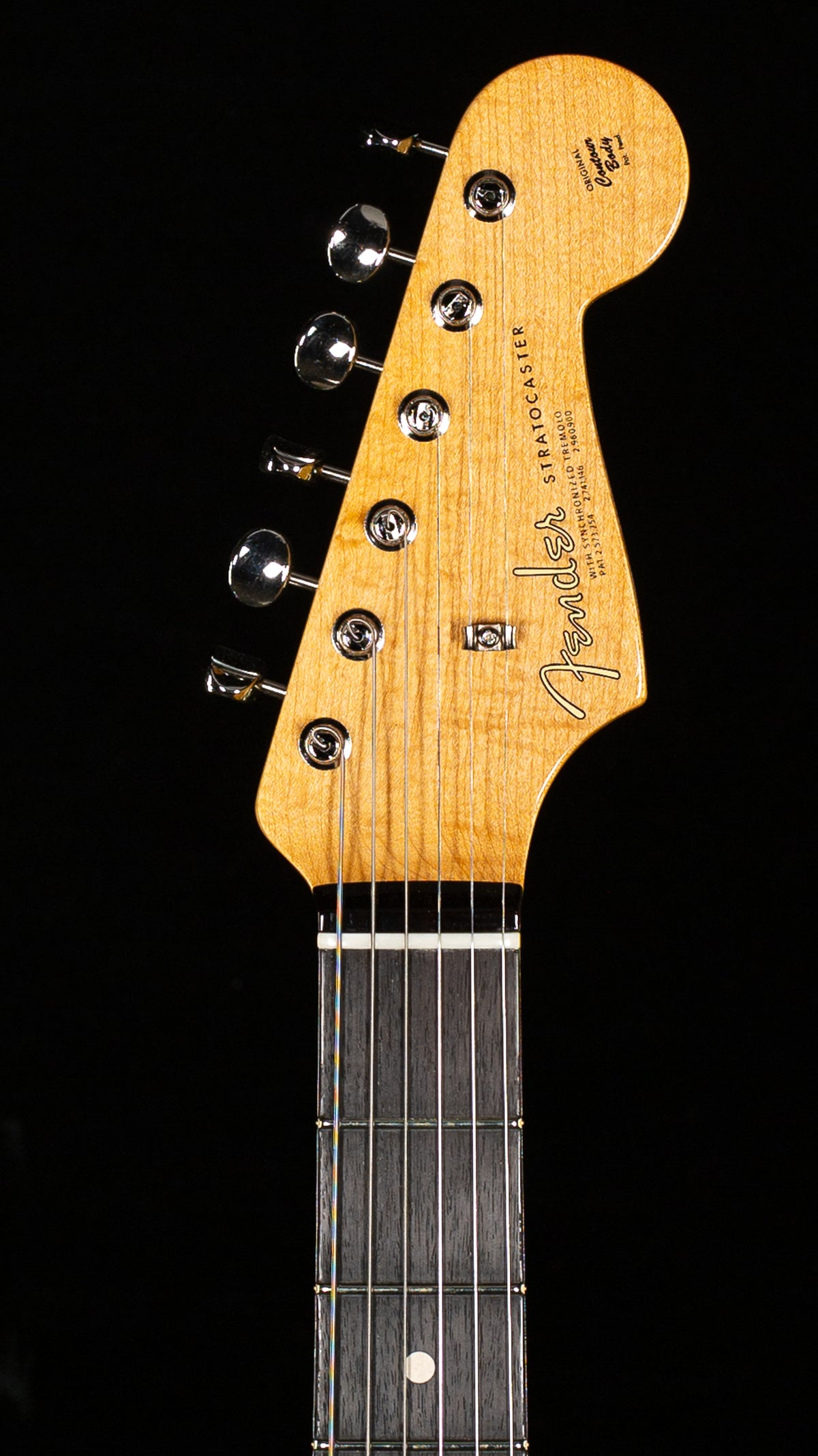 Fender Custom Shop Willcutt True '62 Stratocaster NOS Black 59 "C" (193)