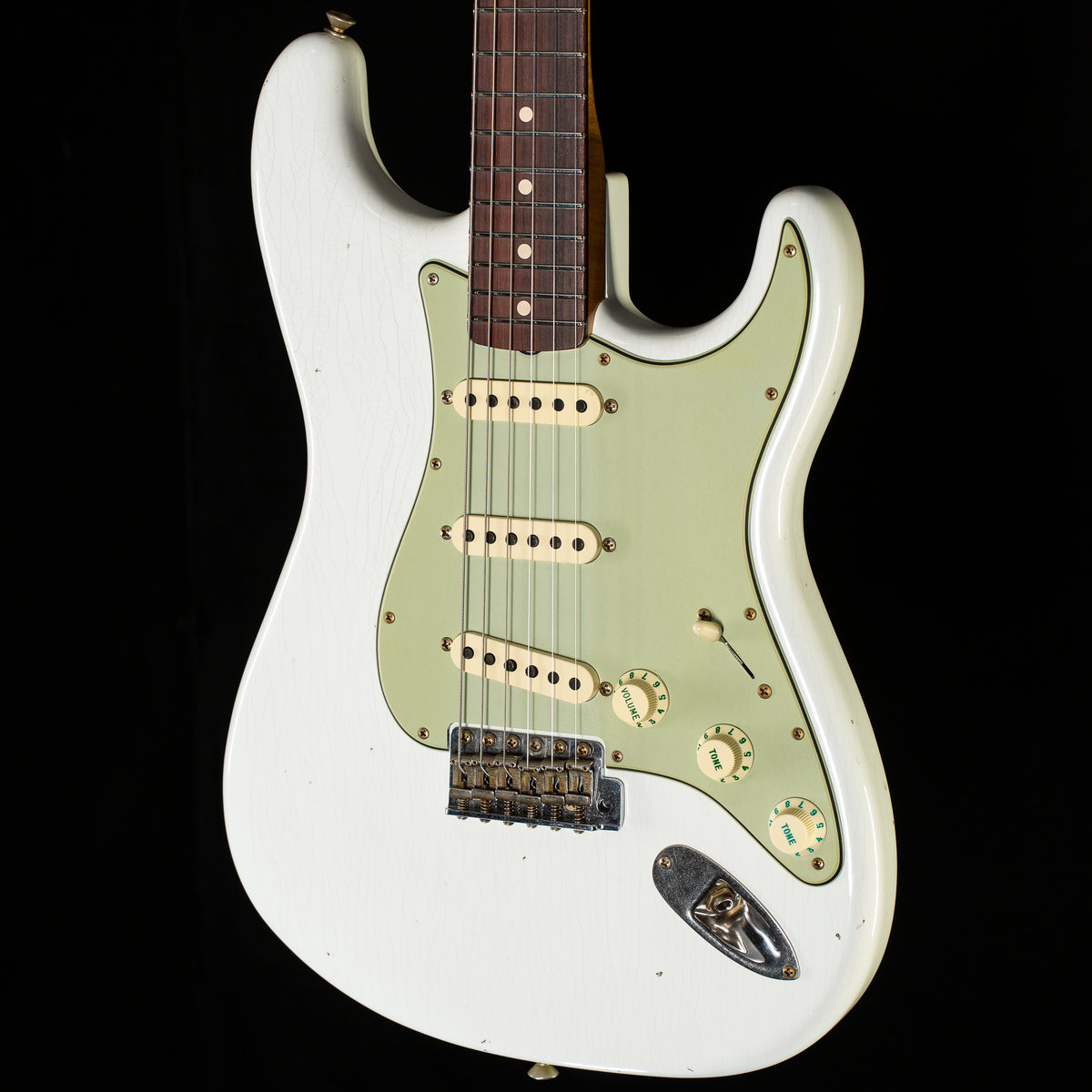 Fender Custom Shop Willcutt True '62 Journeyman Relic Olympic White Large C (283)