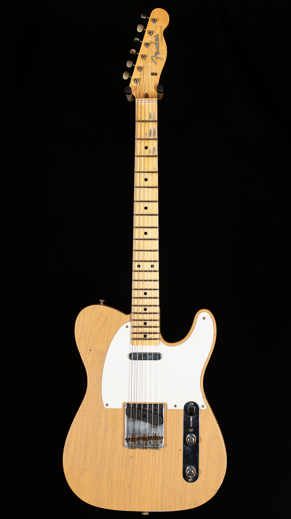Fender Custom Shop 1958 Top Loader Telecaster Journeyman Relic Super Aged Dirty White Blonde (377)