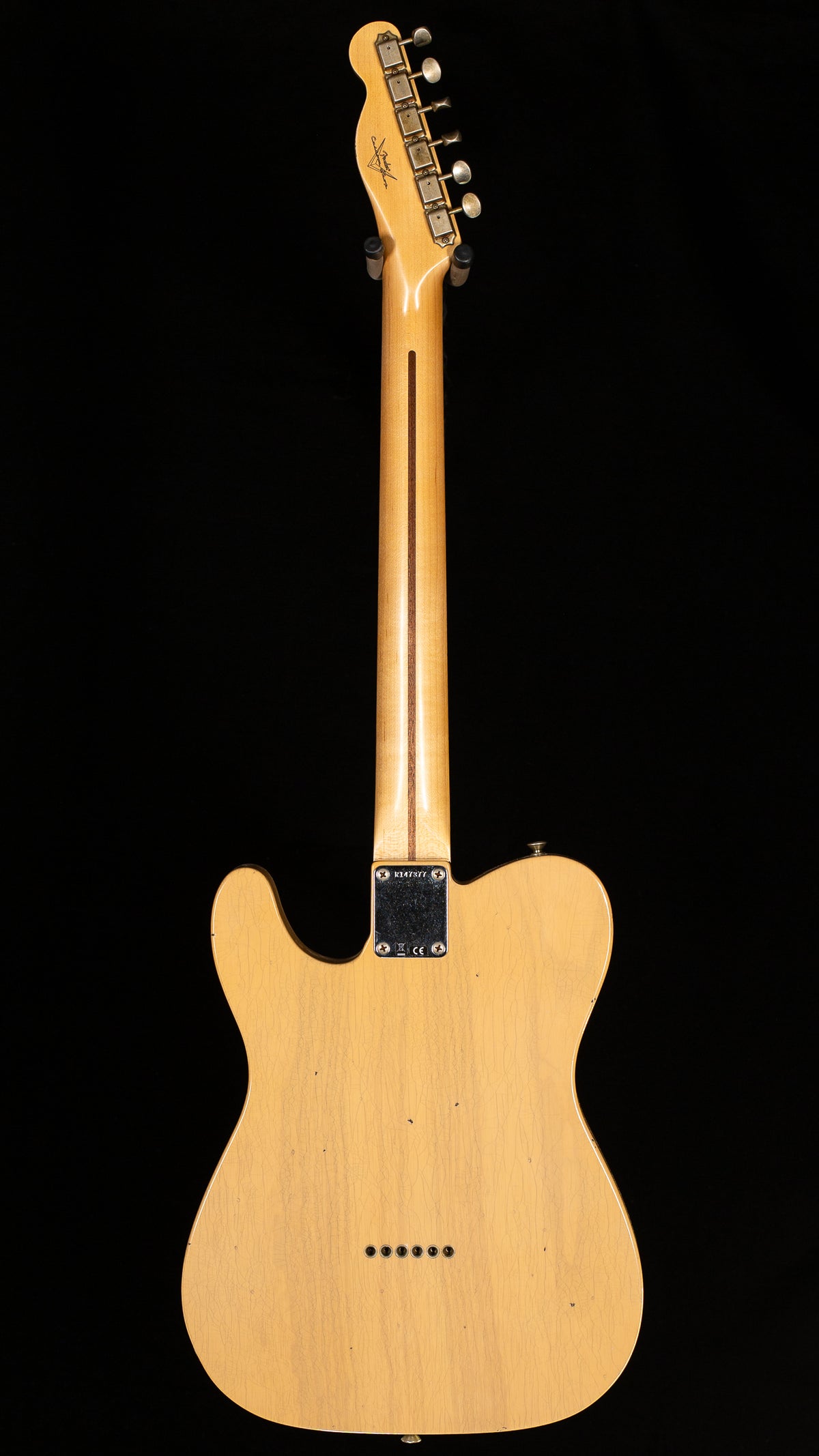 Fender Custom Shop 1958 Top Loader Telecaster Journeyman Relic Super Aged Dirty White Blonde (377)