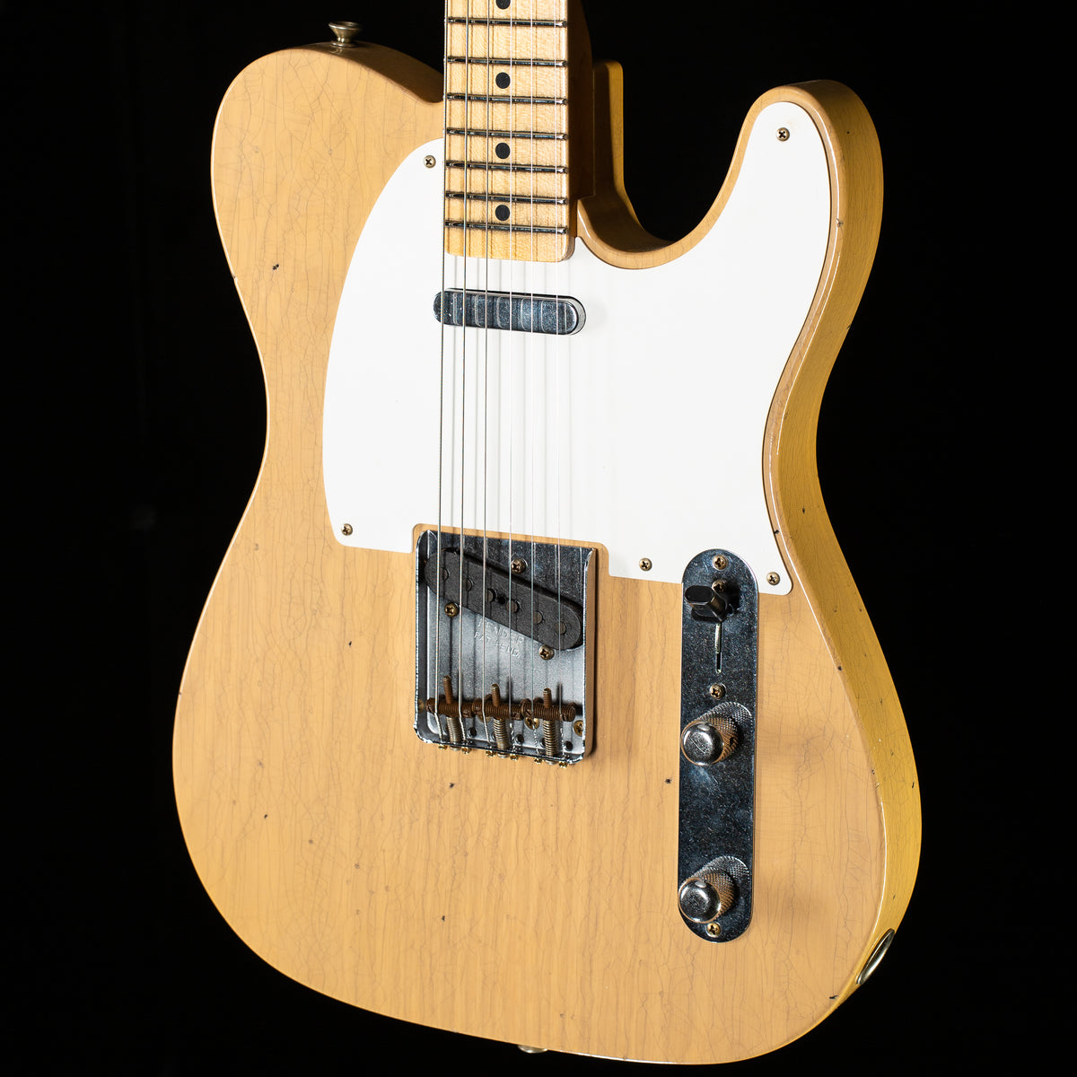 Fender Custom Shop 1958 Top Loader Telecaster Journeyman Relic Super Aged Dirty White Blonde (377)