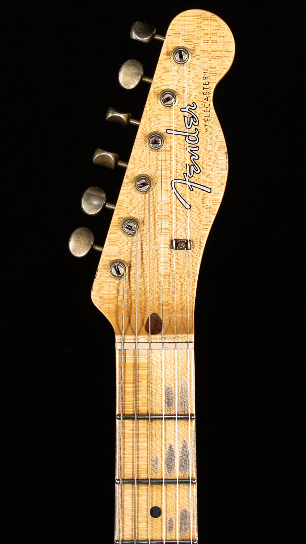 Fender Custom Shop 1958 Top Loader Telecaster Journeyman Relic Super Aged Dirty White Blonde (377)