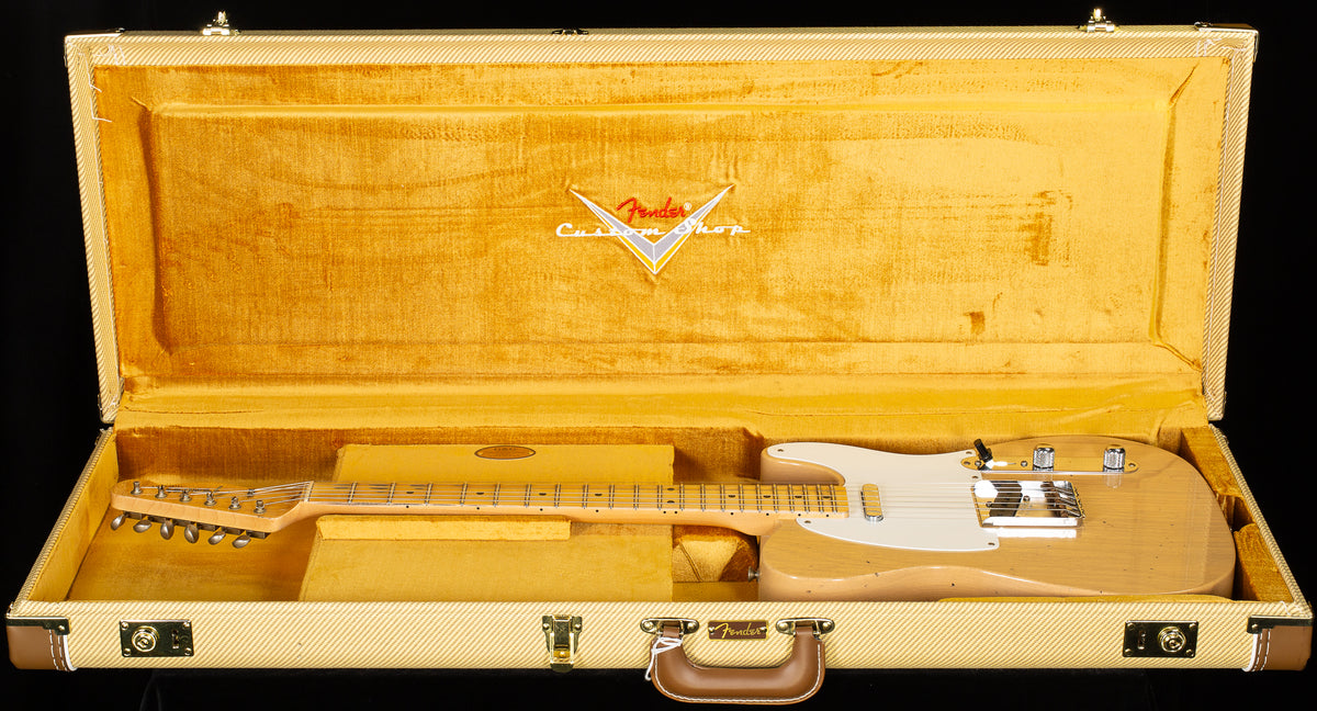 Fender Custom Shop 1958 Top Loader Telecaster Journeyman Relic Super Aged Dirty White Blonde (377)