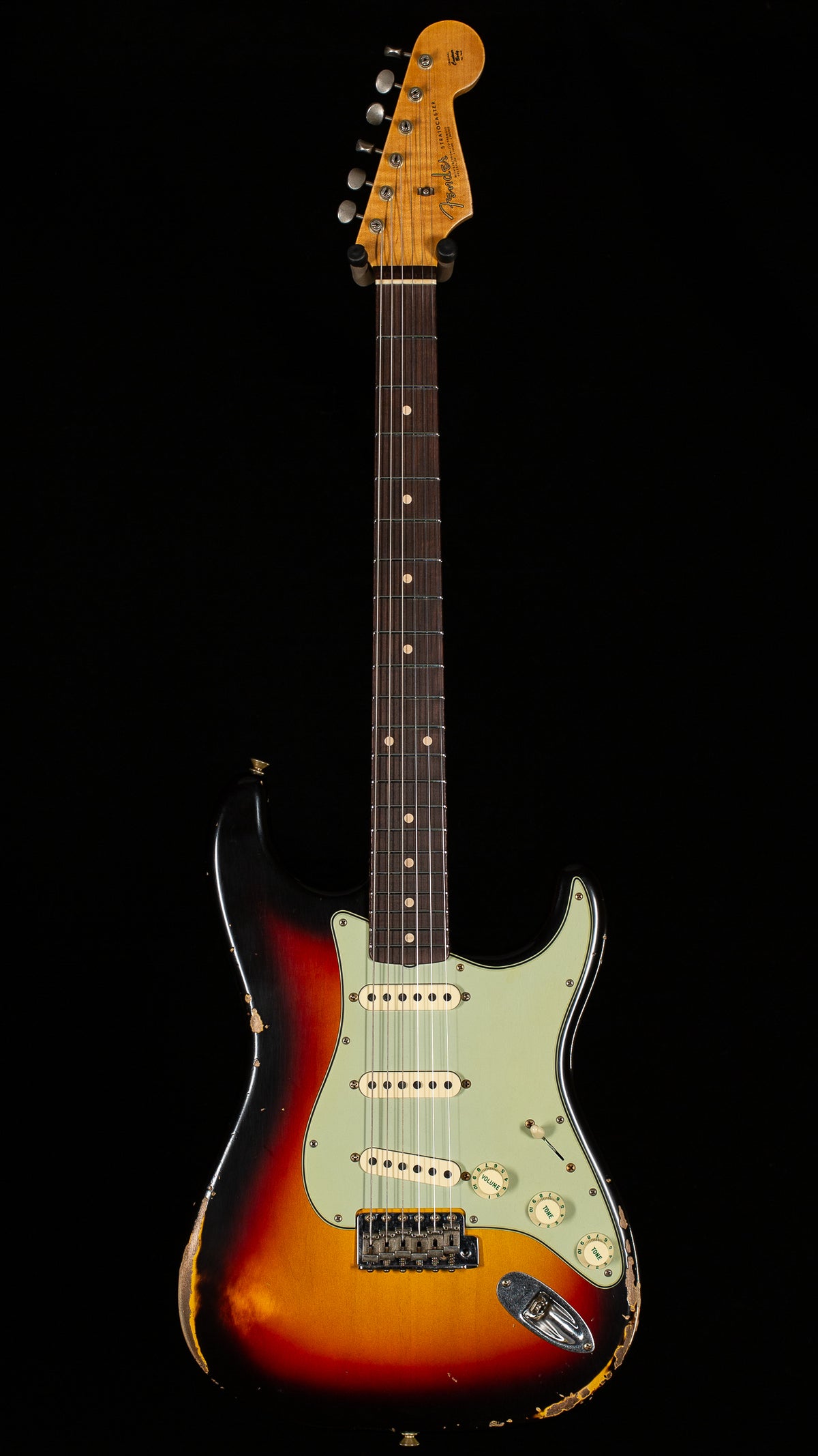 Fender Custom Shop Willcutt True '62 Relic 3-Tone Sunburst 59 C (386)