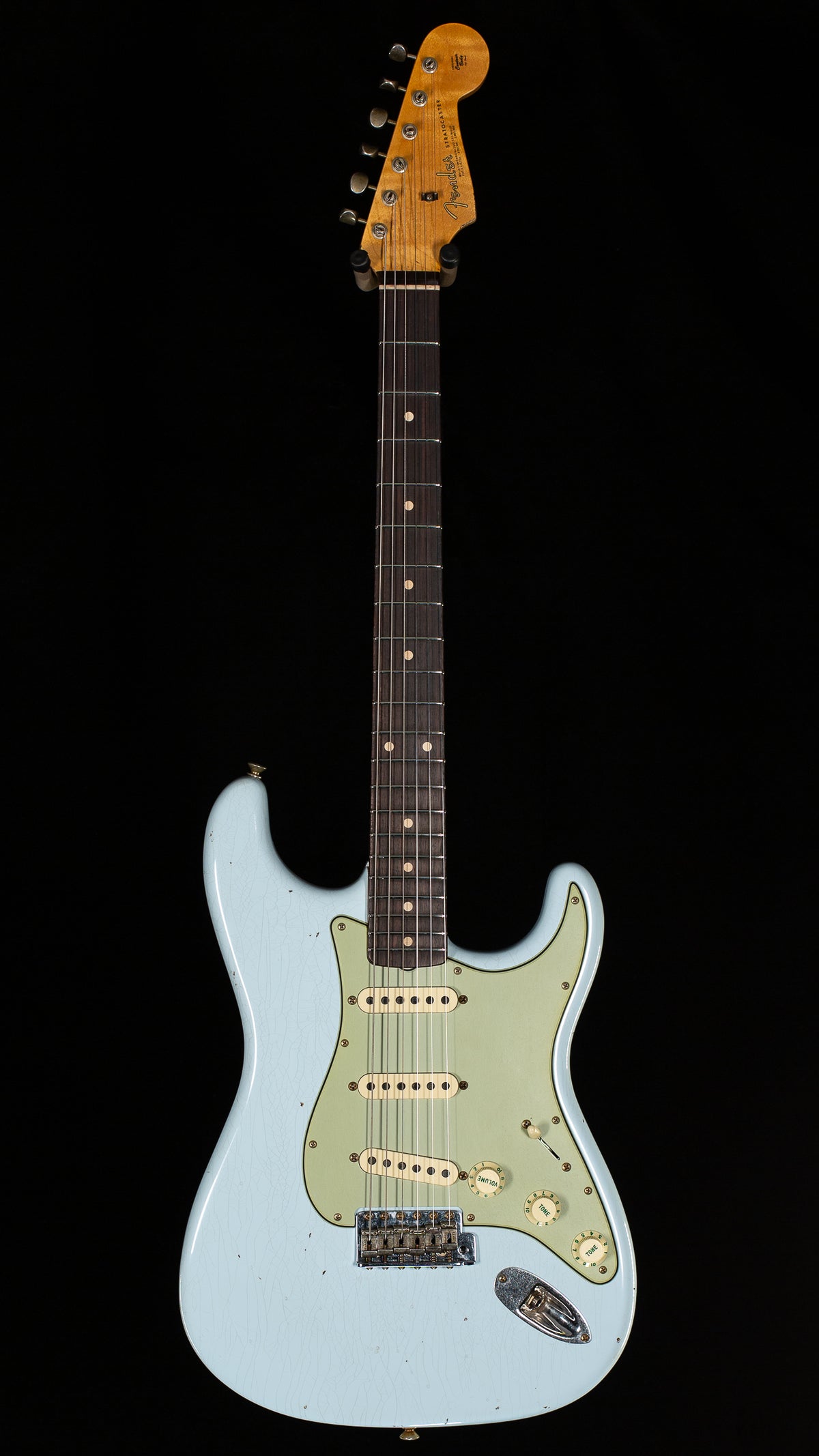 Fender Custom Shop Willcutt True '62 Journeyman Relic Faded Sonic Blue Large C (432)