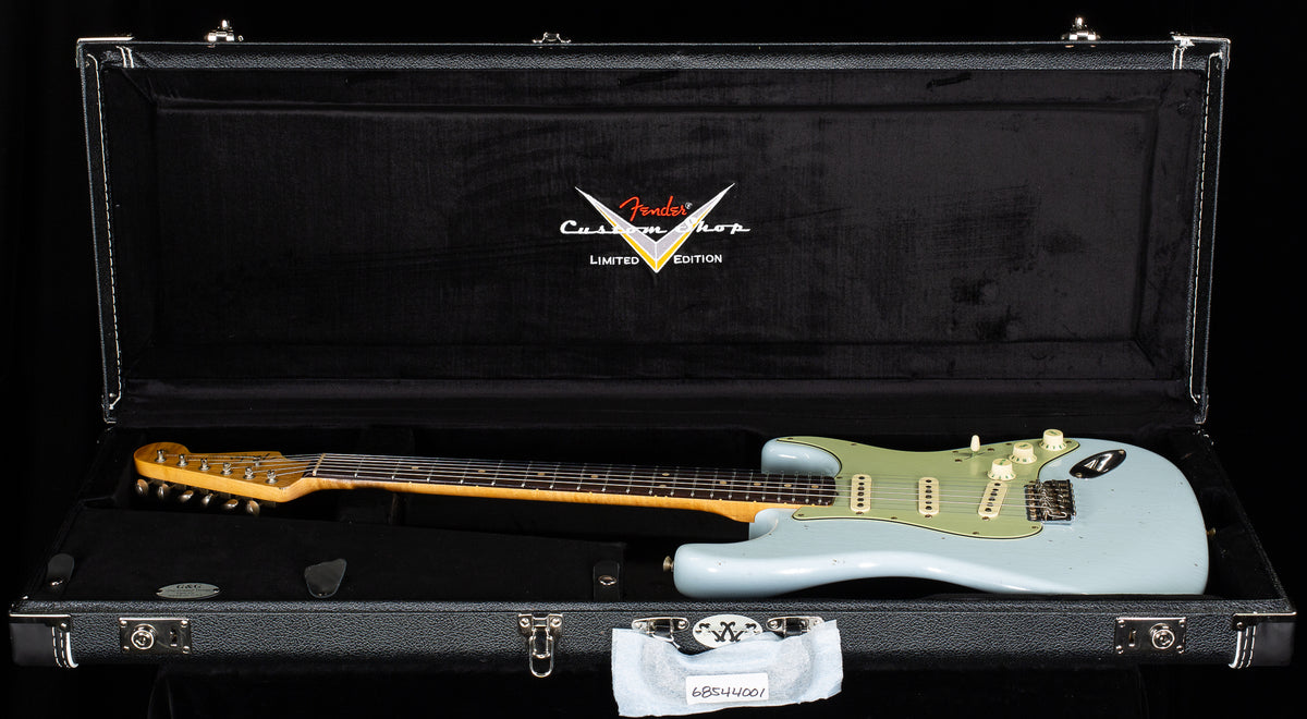 Fender Custom Shop Willcutt True '62 Journeyman Relic Faded Sonic Blue Large C (432)