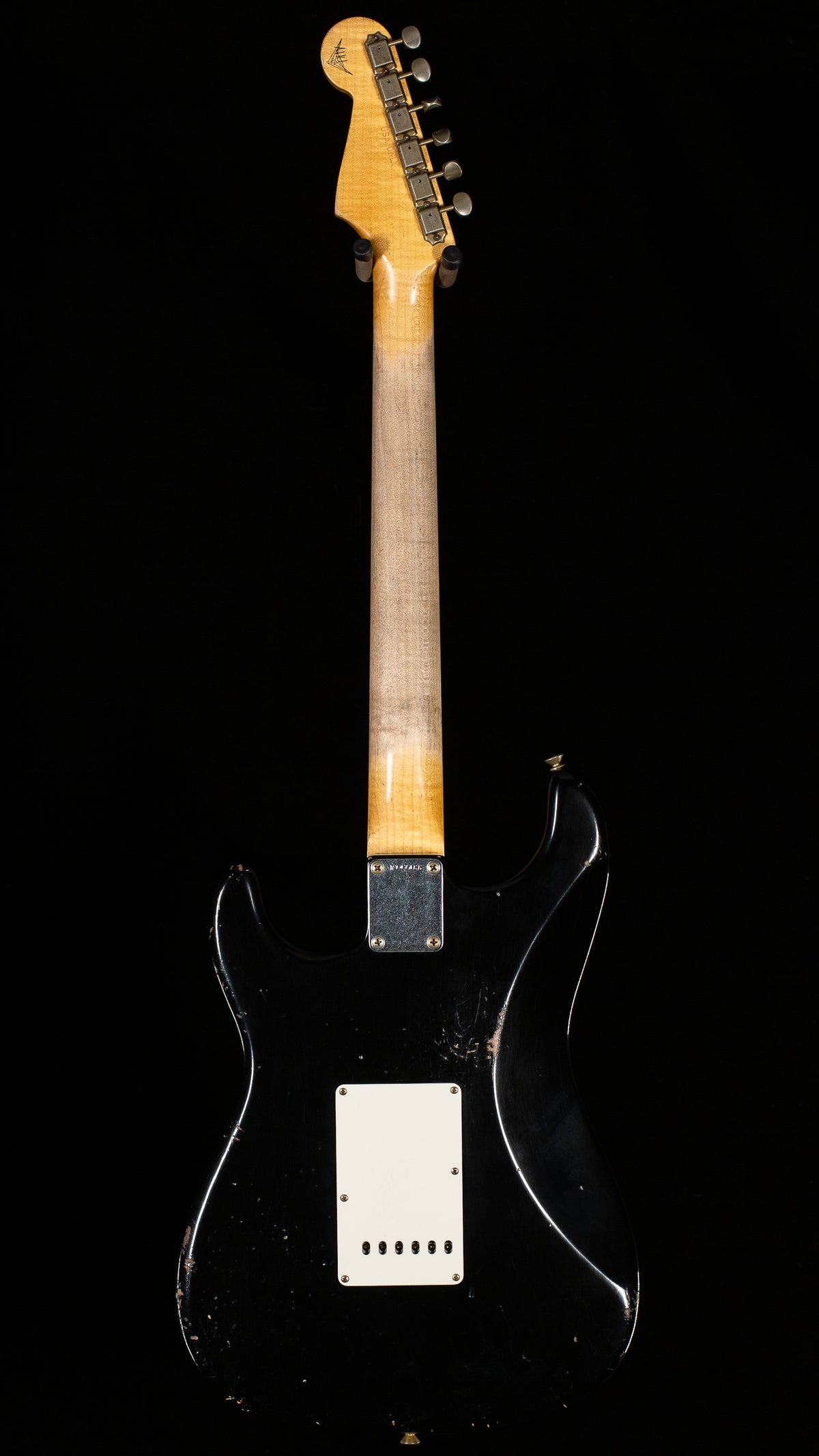 Fender Custom Shop Masterbuilt Andy Hicks True '62 Strat Journeyman Relic Black Brazilian '59 C (466)