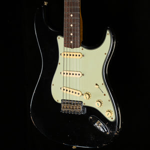Fender Custom Shop Masterbuilt Andy Hicks True '62 Strat Journeyman Relic Black Brazilian '59 C (466)