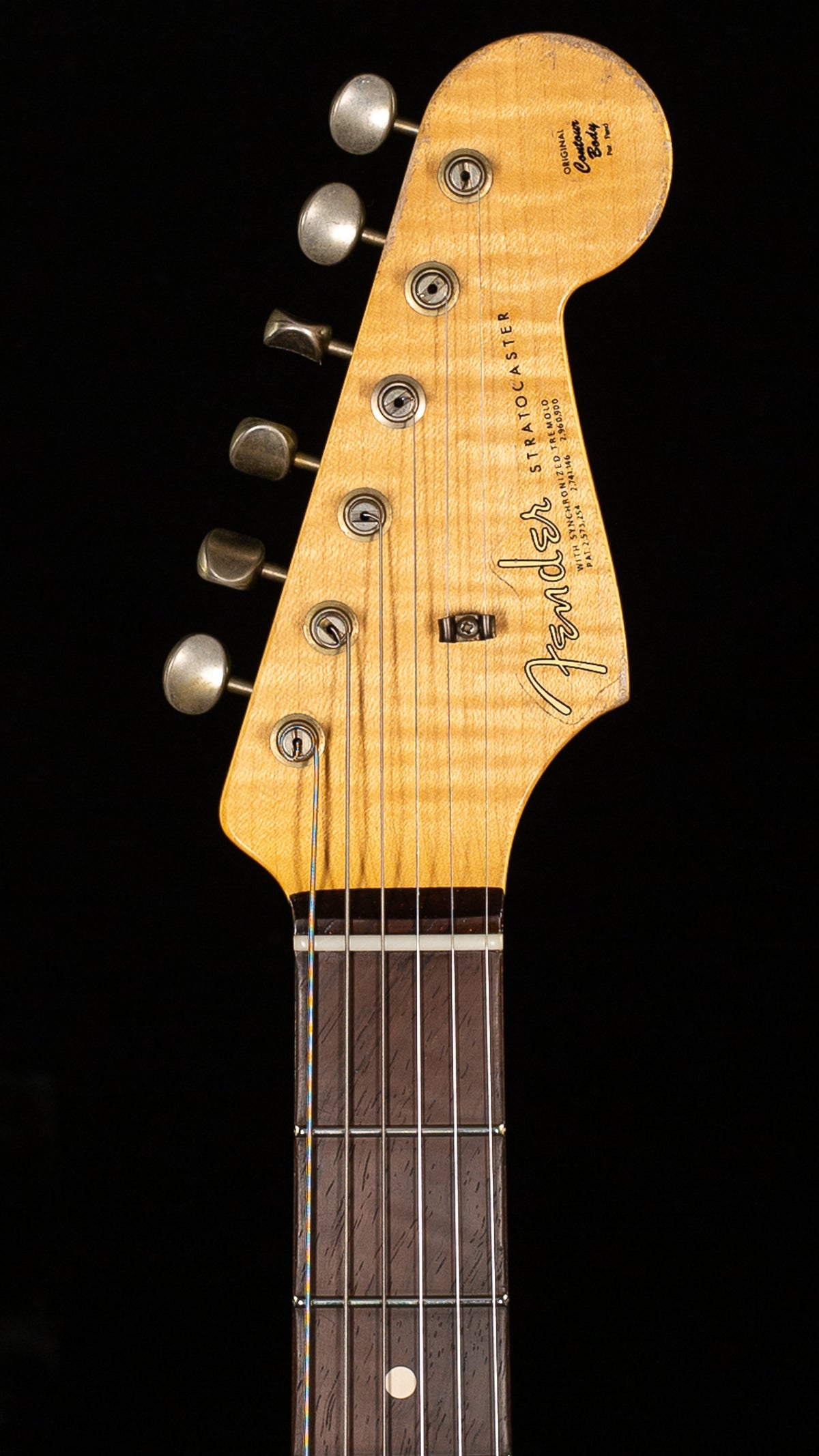 Fender Custom Shop Masterbuilt Andy Hicks True '62 Strat Journeyman Relic Black Brazilian '59 C (466)