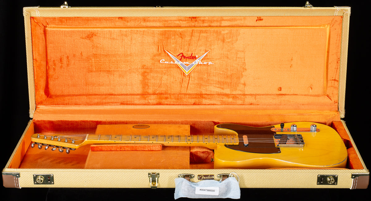 Fender Custom Shop Masterbuilt Dale Wilson Willcutt Exclusive 4/54 Telecaster Relic Blonde (619)