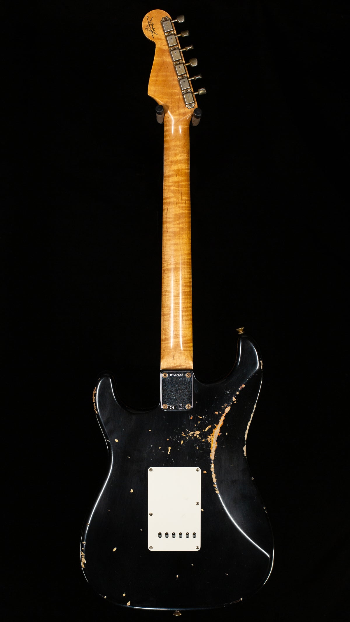 Fender Custom Shop Willcutt True '62 Journeyman Relic Black Over 3-Tone Sunburst 59 C (651)